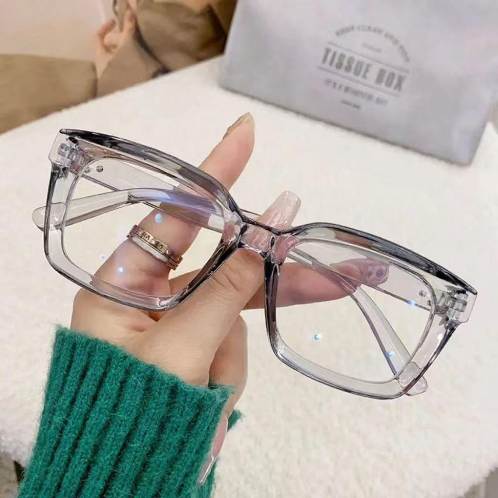 1Pc Fashionable Unisex Square Frame Glasses Classic Fashion Casual Eyewear And Multifunctional For Daily Life Accessories