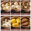 MEIJINJIA Disposable Round Steamer Liners