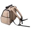 Pet Carrying Backpack Breathable Lightweight Portable Cat Travel Carrier Bag with Side Pocket for