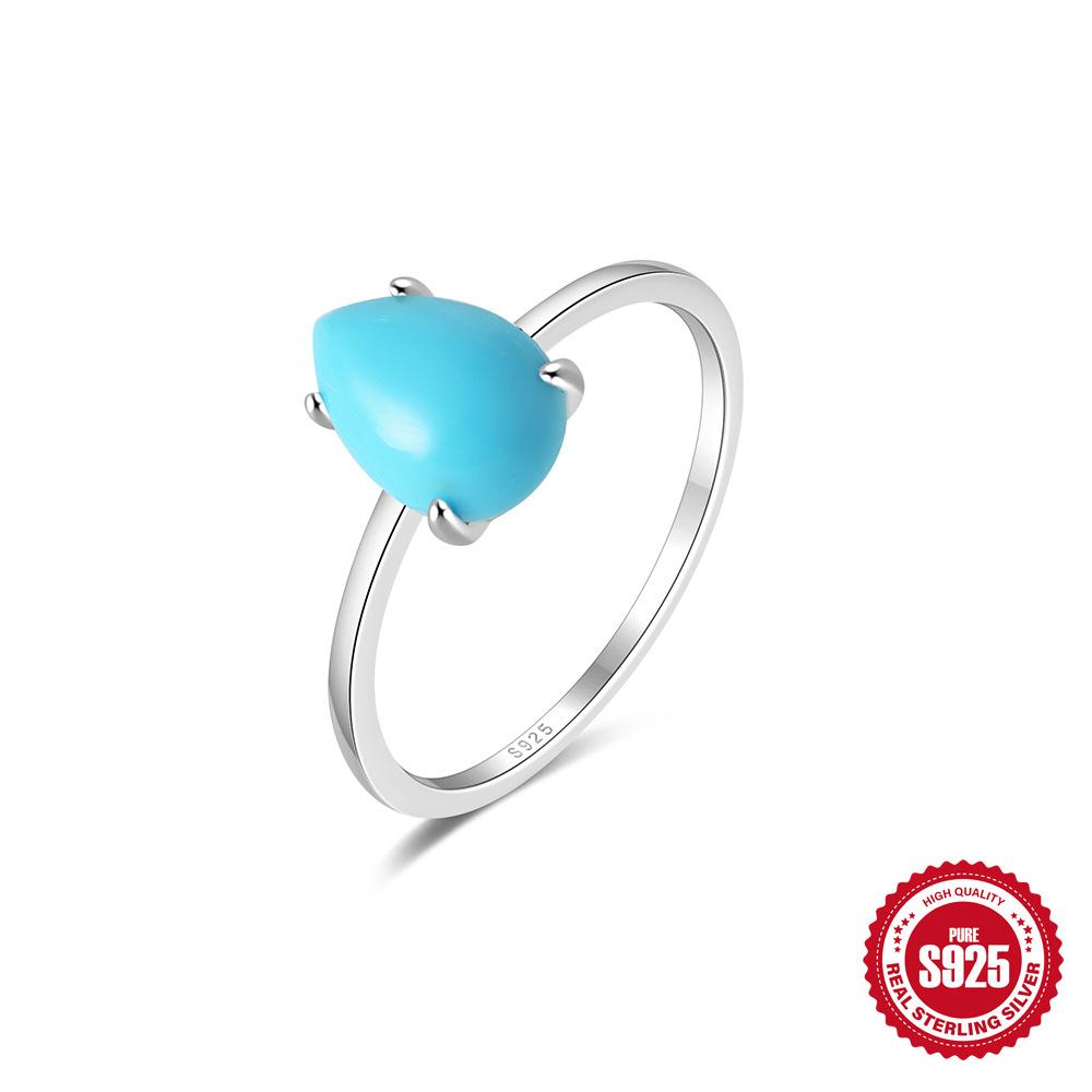 

S925 Sterling Silver Ring Female Original Design Fashion Personality Diamond Ring Jewelry Wedding Accessories Rings No.8