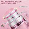 Macaron Color Spinning Fishing Reel  High Speed Gear Ratio Nylon Non-slip Grip Suitable for Freshwater Use Long-distance Casting Lure Micro-objects
