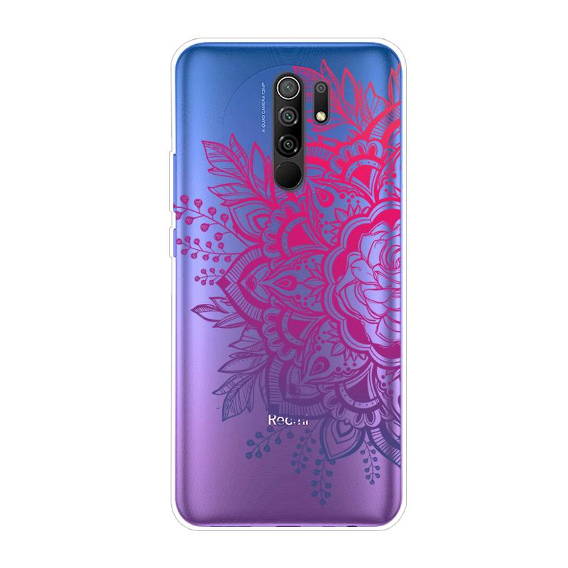 For Coque Redmi 9 Case Transparent Soft TPU silicon Phone Cover For Xiaomi Redmi 9 Case Redmi9 Clear Fundas For Redmi 9 6.53"