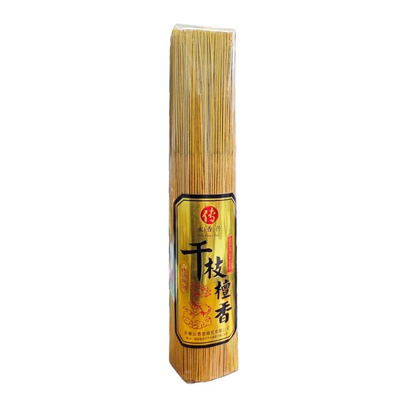1000 Pieces/lot Smokeless Sandalwood Incense Sticks 500g Traditional Handmade Guanyin Worship Buddha Bamboo Stick Incense