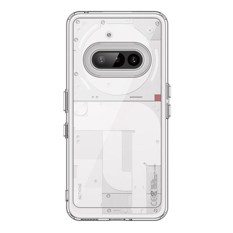 

Чехол для телефона Nothing Phone 3a, чехол для телефона Nothing Phone 3a 5G, чехол Funda Clear PC TPU, противоударный силиконовый чехол для телефона, чехол для телефона Nothing Phone 3a For Nothing Phone 3a чистый