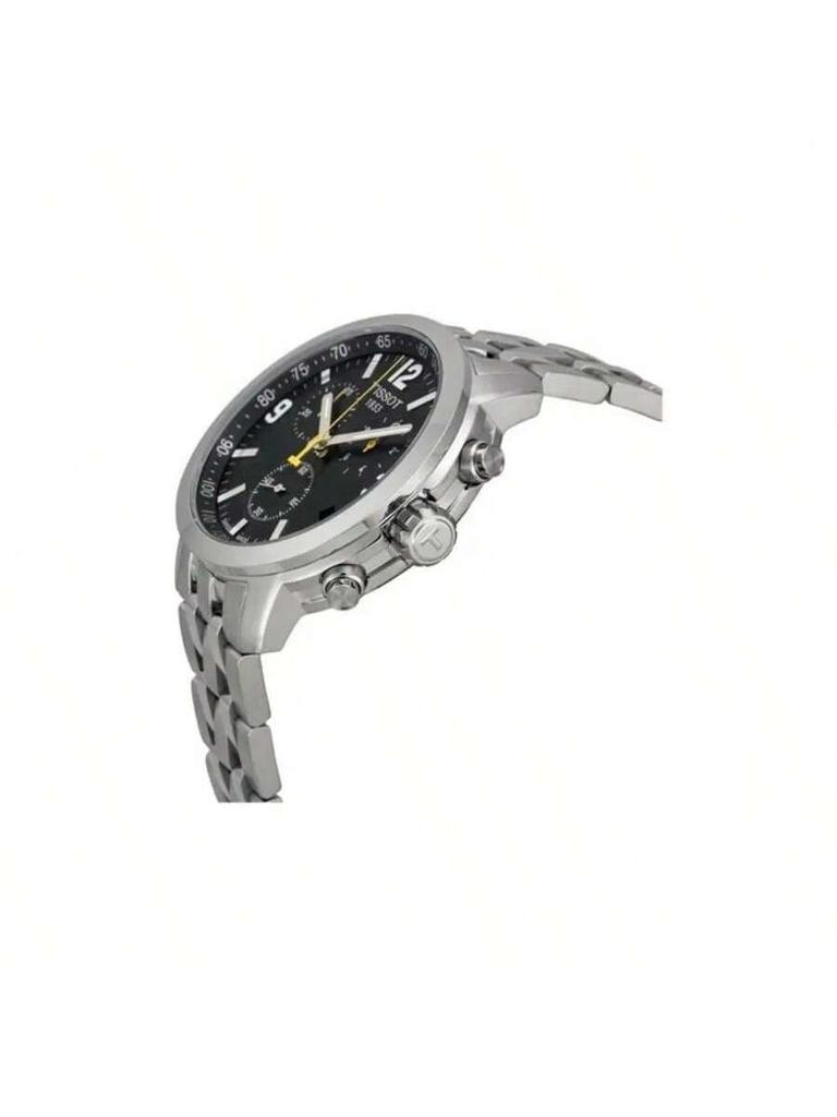 Tissot Herren-Quarz-Armbanduhr mit Edelstahlarmband, wasserdicht, Modell T055.417.11.057.00