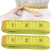 10Pcs 300cm / 120 Inch Flexible Measuring Tape Yellow Dressmaker Ruler  For Weight Loss
