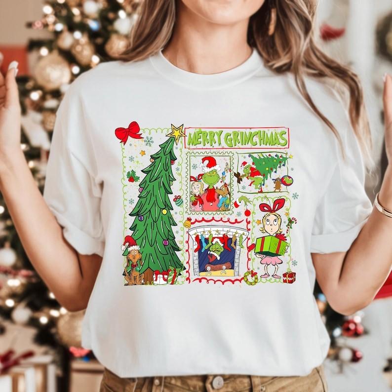 

Grinchmas Movie Character Shirt: Holiday Tee L