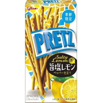 Glico Pretz Umami Salt Lemon 47g X 10 Bags