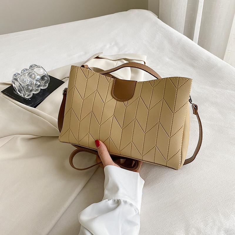 Stylish Pu Leather Urban Handbag For Women Trendy Shoulder And Crossbody Bag