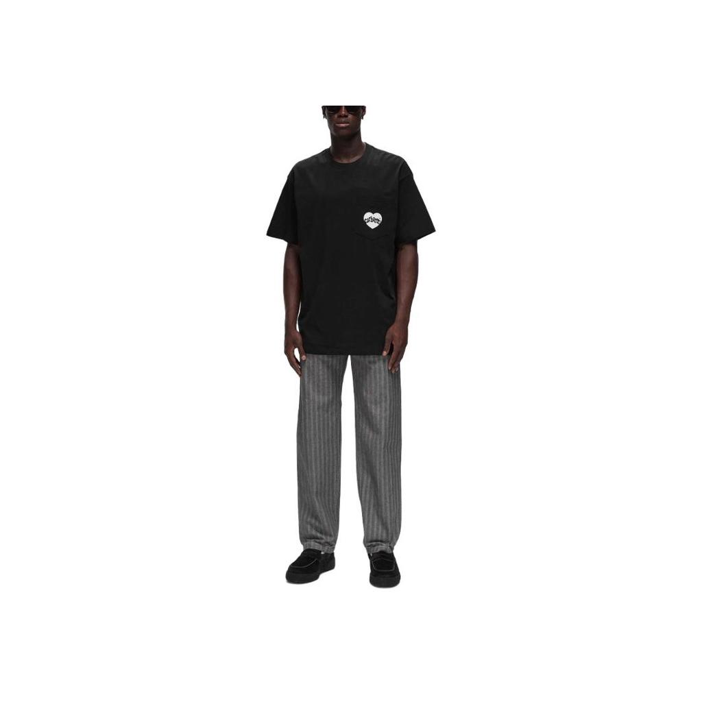 Carhartt WIP SS24 Screen S/S Amour Pocket T-Shirt Unisex T-Shirt Black I033675-0D2-XX