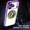 360° Clear Stand Ring Holder Car For Magsafe Case For iPhone17 Air 16 15 14 13 12 11 Pro Max Plus 16E Magnetic Charge Cover