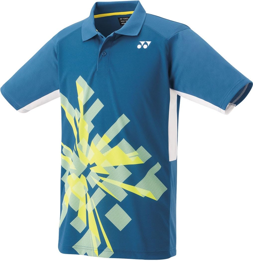 

Short Sleeve Shirt Uni Game Shirt Teal Blue M [Yonex] (817)