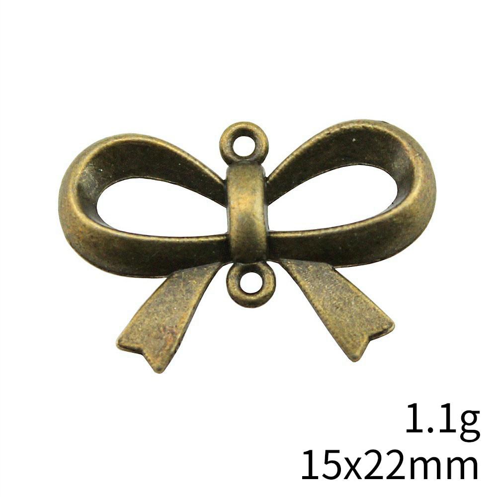 Father's Day Charms For Jewelry Making Bow Scarf Charms Pendant Cheap Cute Stuff Pendant For Mobile