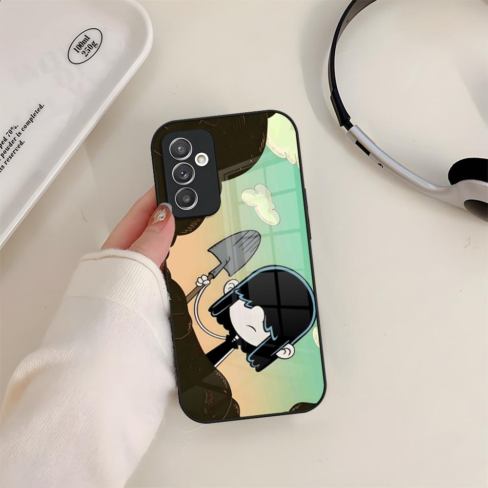 The LoudS H-HouseS Phone Case Glass For Samsung S24 S26 S23 S20 S25 S21 S22 Ultra Fe Plus A05 A06 A16 A26 A36 A56 Coque