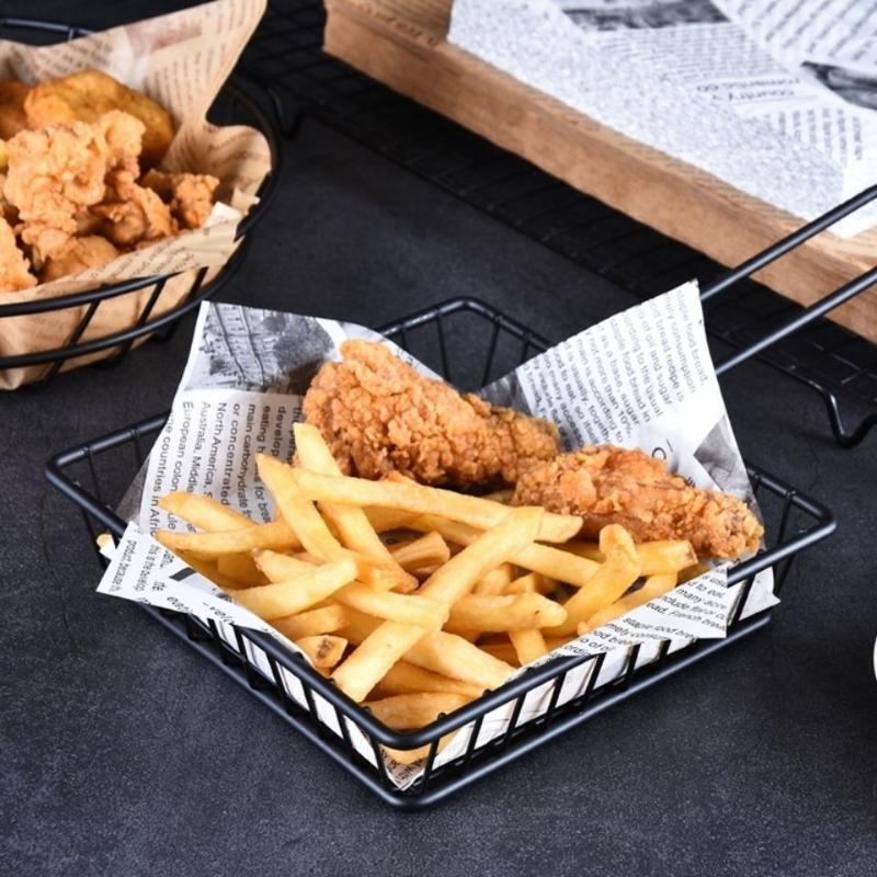 20/50/100Pcs Oil Blotting Paper Chicken Rolls Silicone Oil Baking Pad Paper Household English Newspaper Oil Papers Baking Supplies