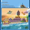 DiGe Geometric Magnetic Blocks - Building Blocks for Construction Vehicles & Castles - Children's Toys