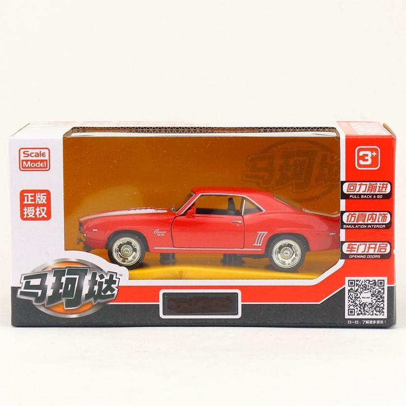 Alloy Car Model Chevrolet Camaro Ss For Collectors And Enthusiasts красный