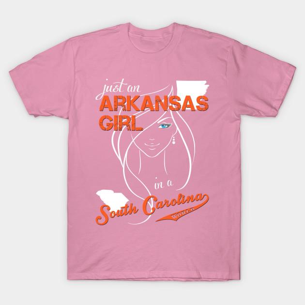 T Shirt Women Arkansas South Carolina Harajuku Print Kawaii Tshirt Summer Short Sleeve Female T-Shirt Top Tee