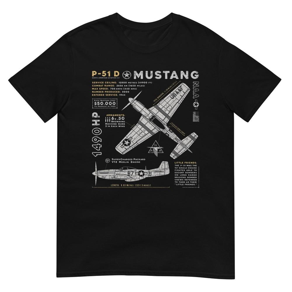 P51 Mustang Wwii Fighter Plane Us Military Aviation Design