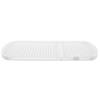 Counter Silicone Drainage Tray Food Grade Skid Resistance Frosted Bottom Silicone Dish Drying Mat for Bathroom