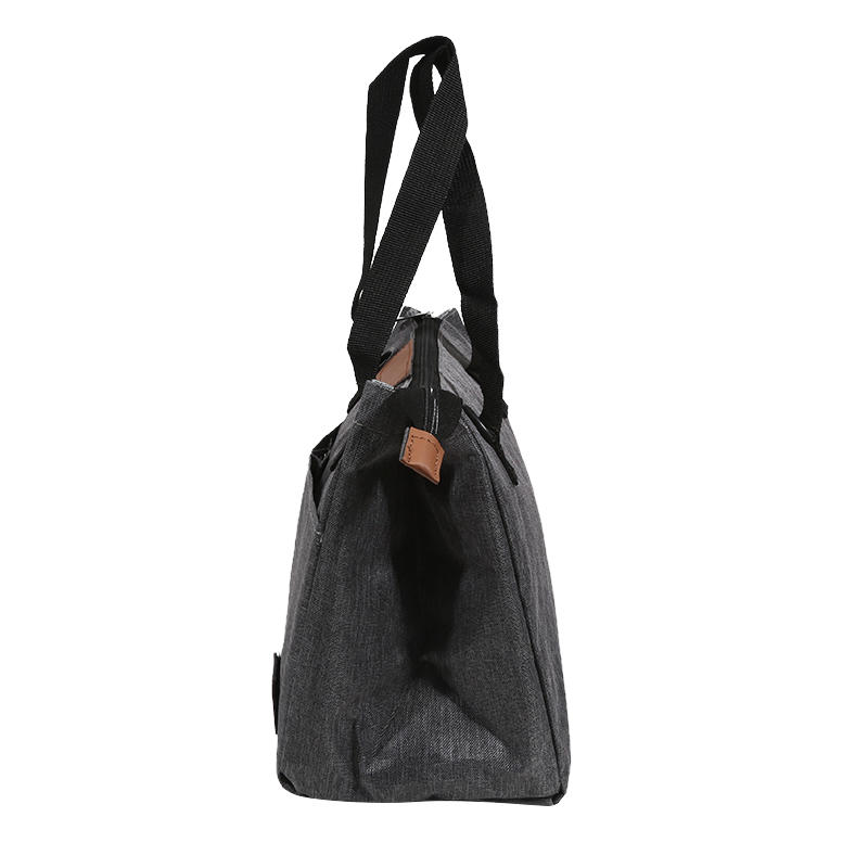 Portable Triangular Lunch Food Box Bag Insulated Bag Outdoor Travel Crossbody Bag Waterproof Cooler Ice Insulated Case Oxford Dinner Handbag