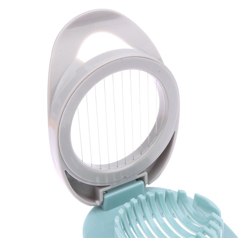 1Pc Multipurpose Stainless Steel Wire Egg Slicer For Hard Boiled Eggs Metal Egg Cutter Fruit Garnish Slicer Kitchen Gadgets