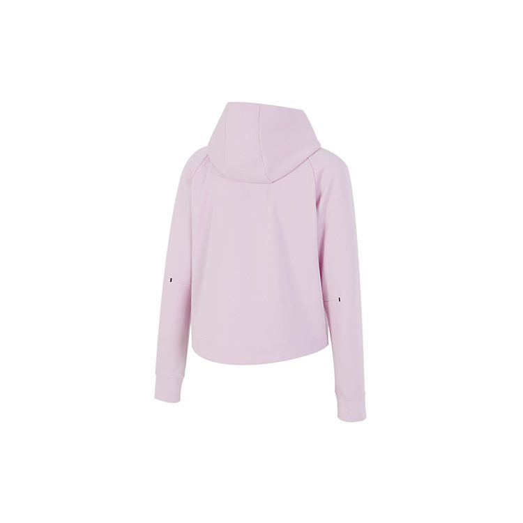 Nike Logo Print Sports Hooded Jacket Women Outerwear Pink CW4299-695