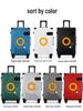Large Capacity 20''/24'' Aluminum Frame Suitcase with Universal Wheels & Drop-Resistance