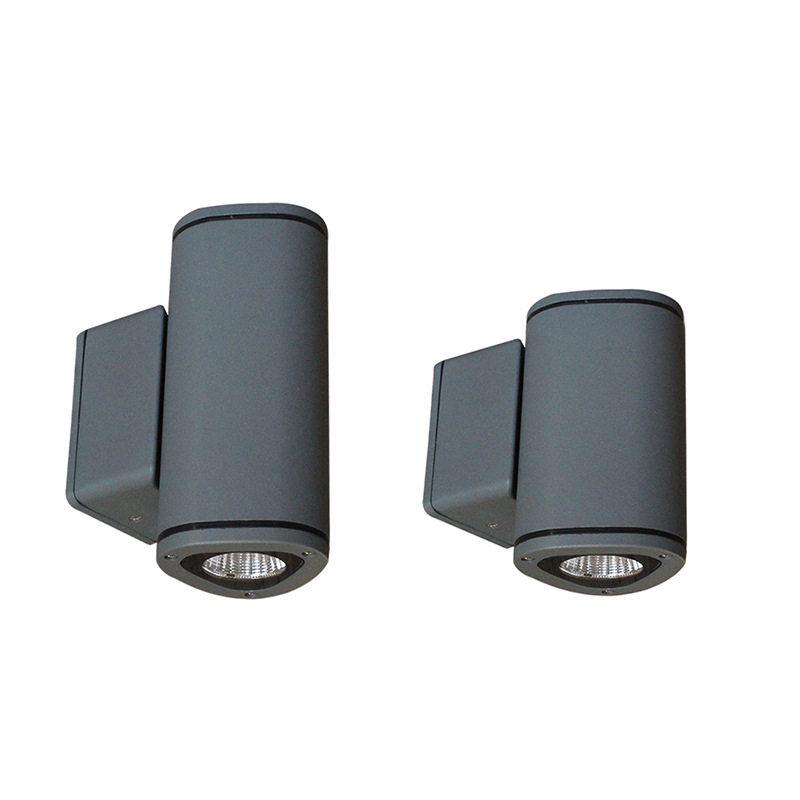 Double-Headed Waterproof LED Wall Lamp for Outdoor Use