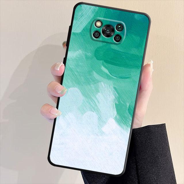 

Чехол для телефона с масляной краской для Samsung Galaxy S22 Note 20 Ultra 10 Plus 8 9 S23 S20 S21 S20 Fe S21 S22, мягкий чехол из ТПУ Samsung Note 8