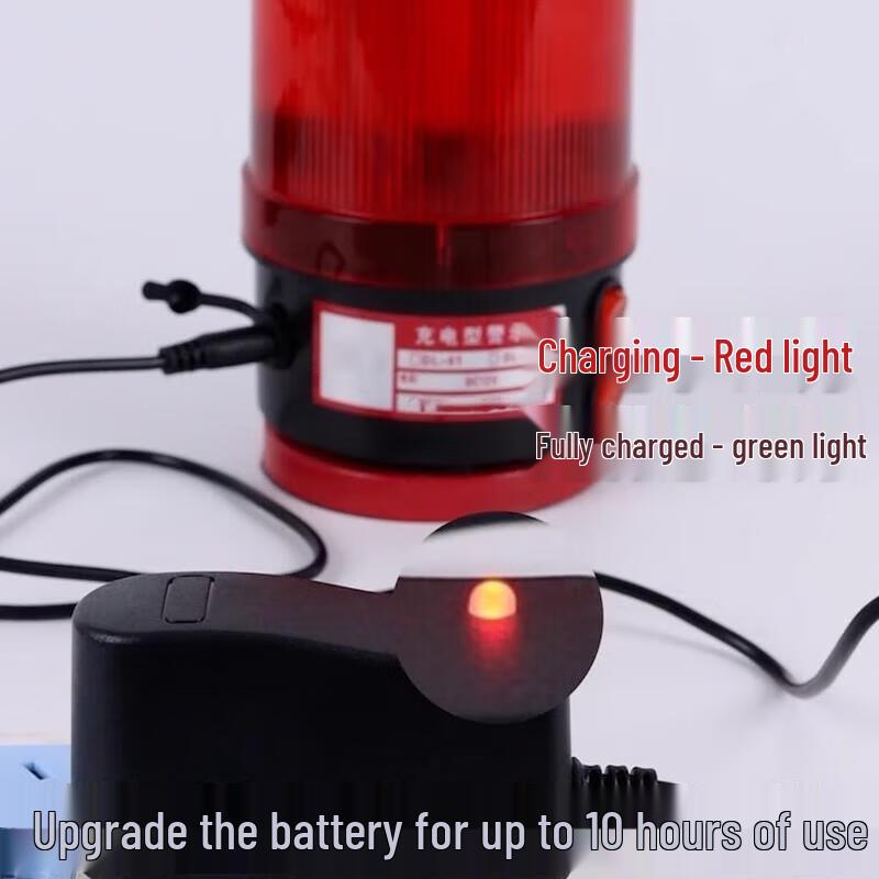 Rechargeable Portable Magnetic Warning Strobe Light