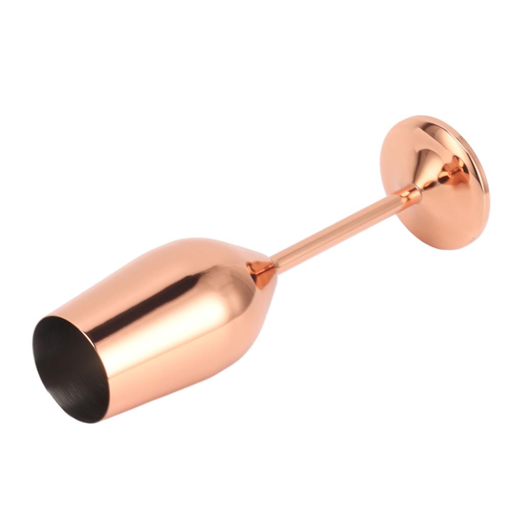 Champagne Flutes Stainless Steel Copper Plating Dishwasher Safe Champagne Glasses for Party Home