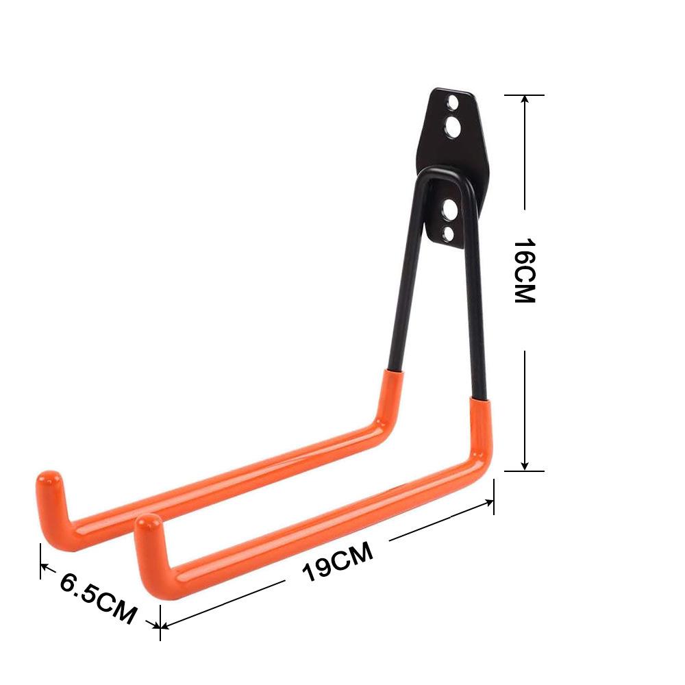 Heavy-Duty Metal Hooks for Garage and Garden Tools