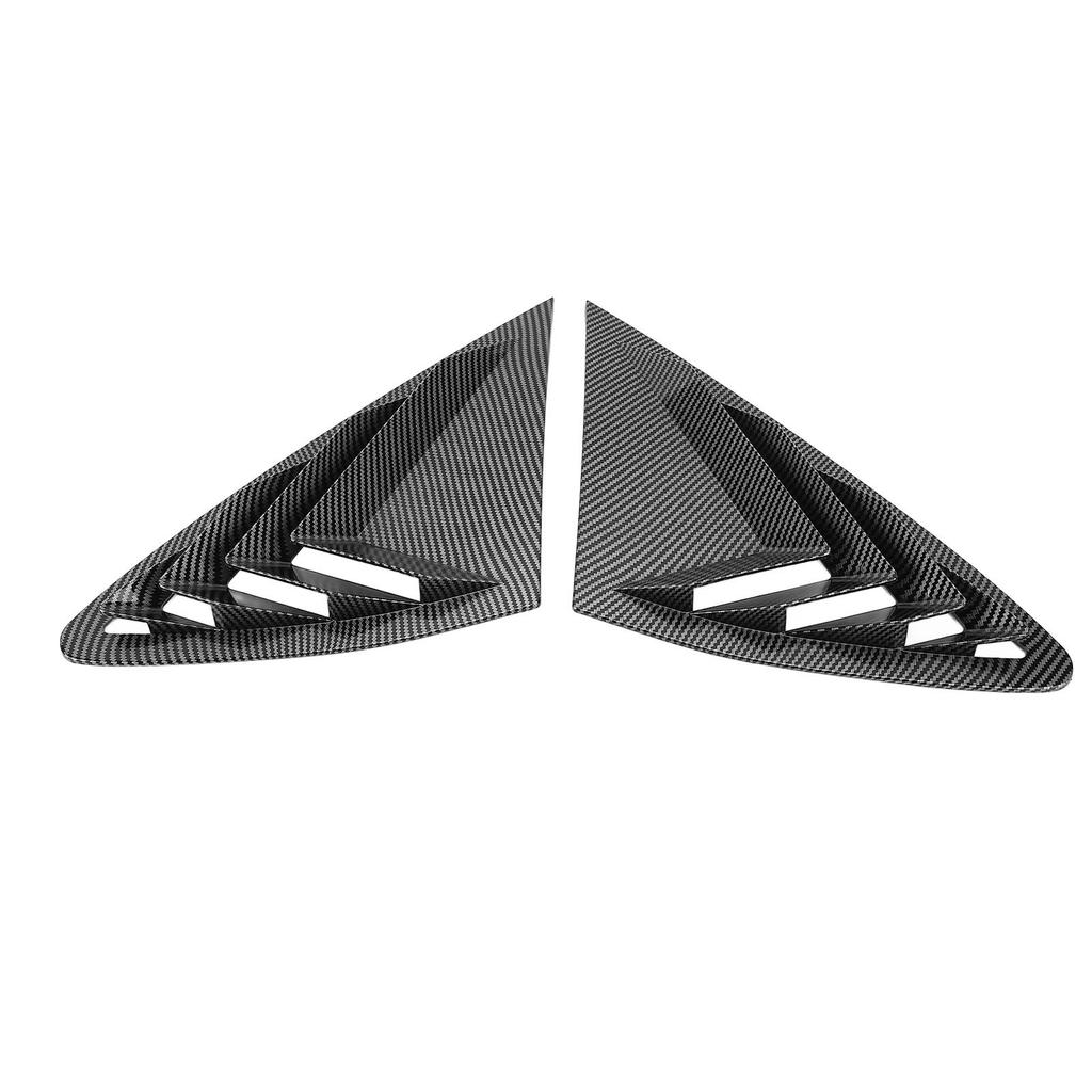 2Pcs Rear Side Window Louver Cover Left Right Rear Window   Vent Scoop Shutter Cover Blind Replacement for GLC   C253 2016-2022