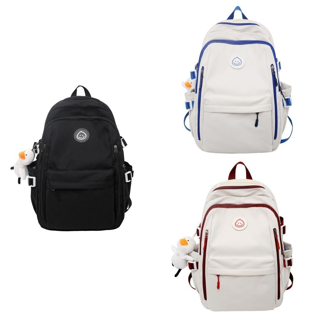 Stylish Nylon Backpack For Girls And Boys 2022 New Design High Capacity Characters)