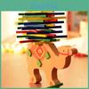 Wooden Balance Game For Kids With Bright Colors And Creative Wooden Pieces For Learning