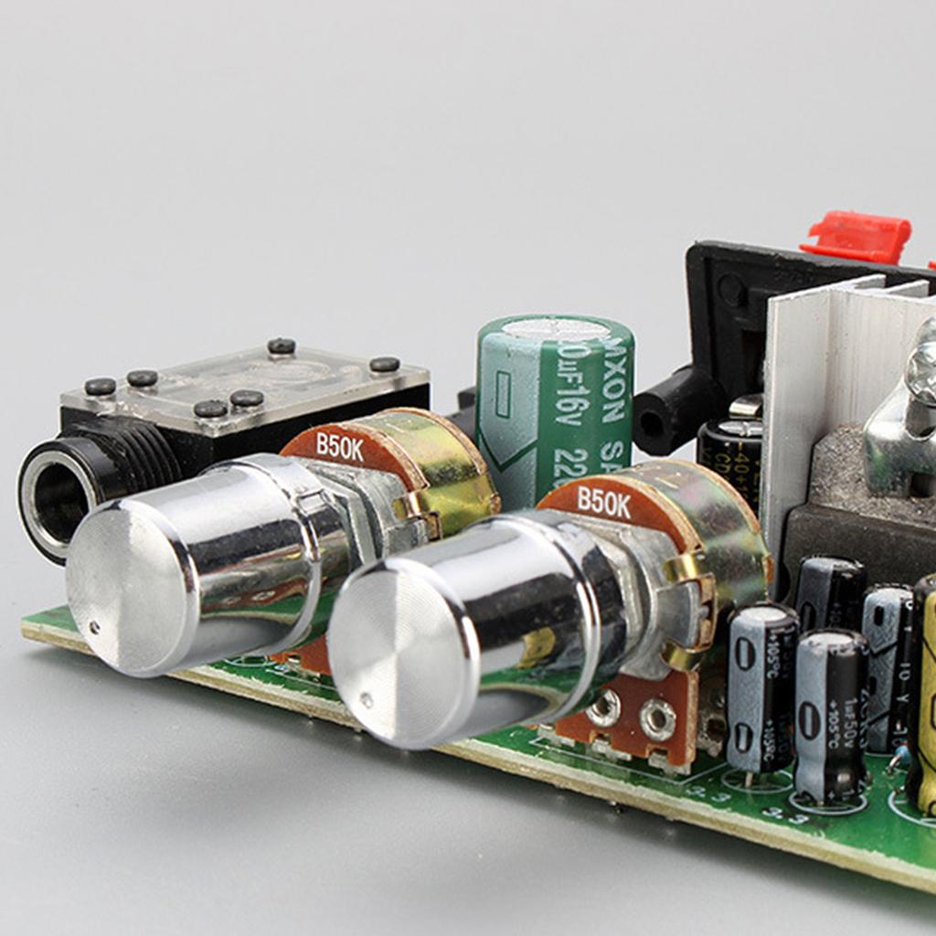 1PC PA-2005 20Wx2 Amplifier Board Digital Two-channel Stereo Power Amplifier Board Miniature + Knob