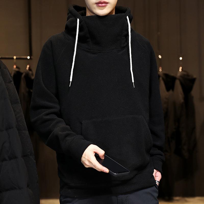 Men S Hooded Pullover Sweatshirt Autumn Winter Casual Loose Fit