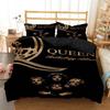 Königin Rockband Digital Printed Bedding for Boys Queen Bedding Set Soft and Comfortable Customized King Size Bedding Set