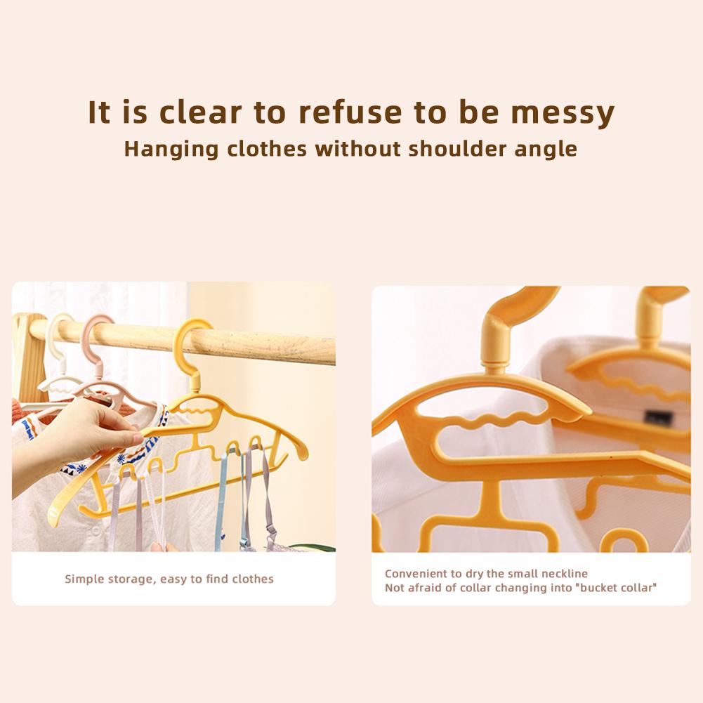 Non Slip Standard Clothes Hangers Not Take Up Space For Bathroom Balcony-Organizer