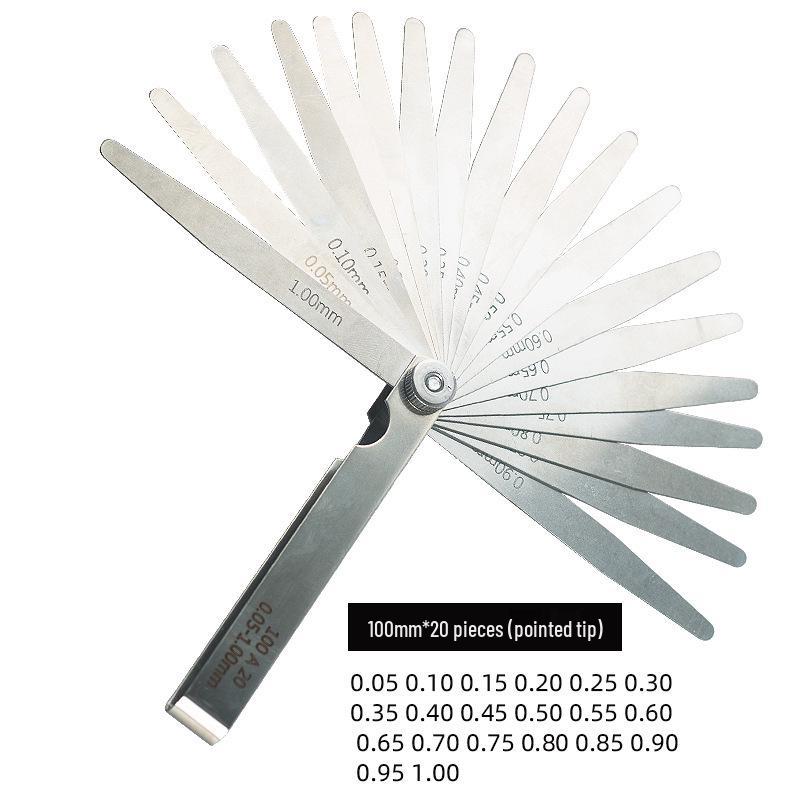 Integrated Thread Gauge: 55° British, 60° Metric, Metric-British, American Tooth Gauge.