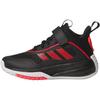 OwnTheGame Mid Top Children's Basketball Shoes Black Red Kids' JQ7939