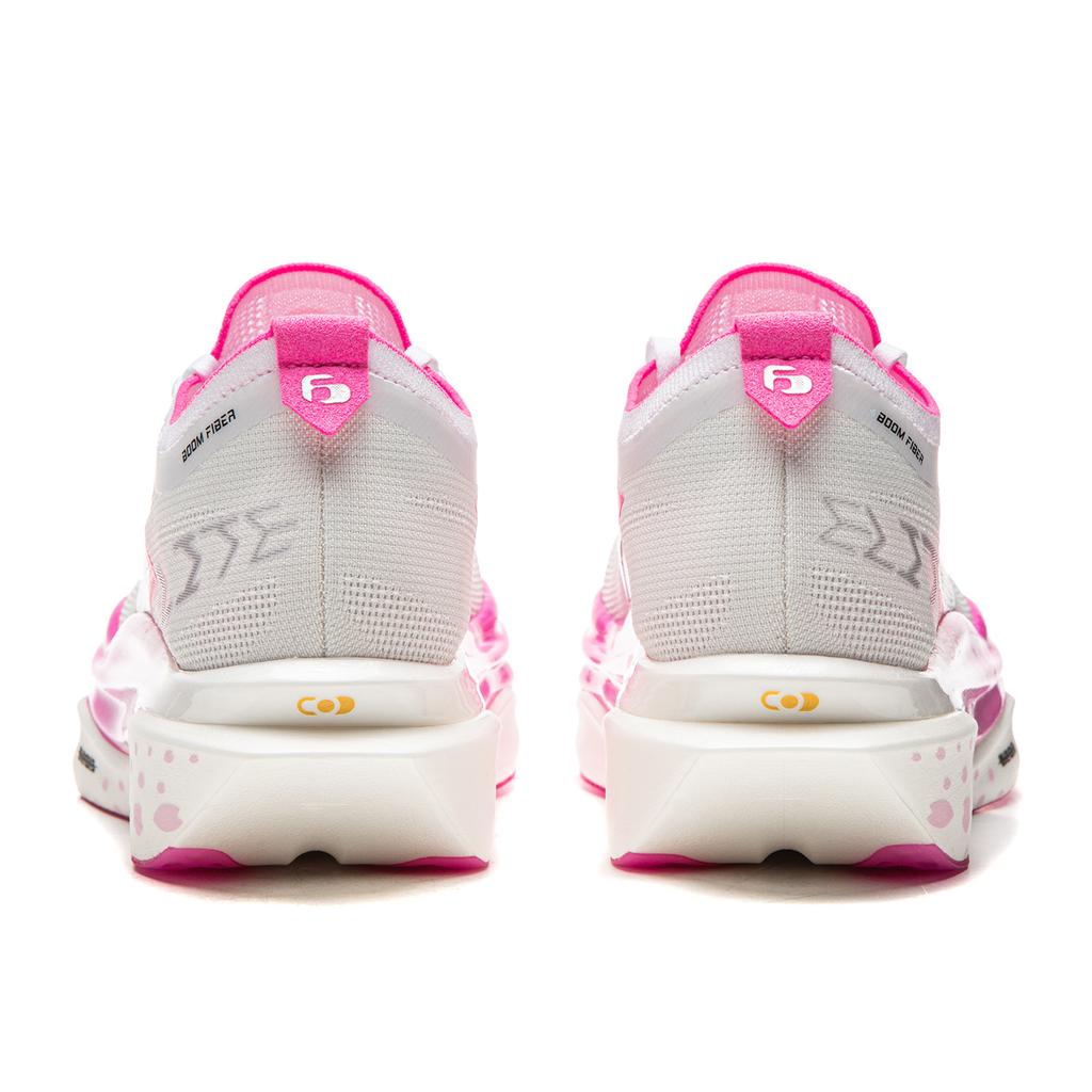 Li Ning Feidian 6 ELITE Amortiguación Antideslizante Resistente a la Abrasión Rebote Caña Baja Placa de Carbono Zapatillas de Running Unisex ARMW001-22