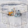 Funny Wine and Glass Design Enamel Brooches Classic Carnival Celebration Metal Pins Backpack Bag Badge