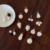 14K Gold Strawberry & Grape Pearl Pendant DIY Accessories