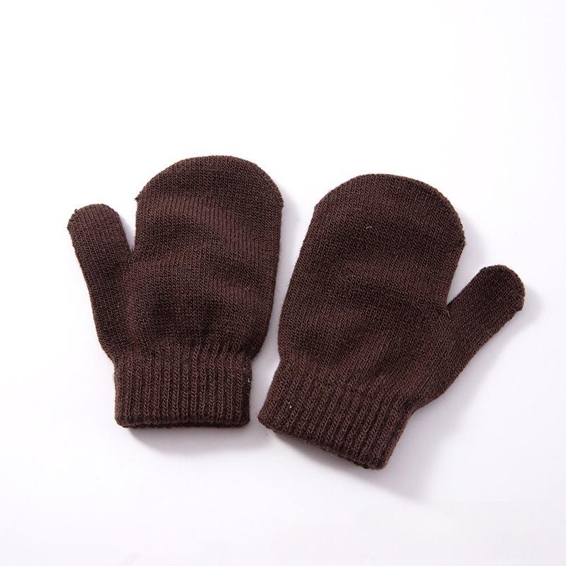 

1pc Knitted Mitten Gloves with Non-Slip Design for Women and Men Winter Warmth,Suitable for Outdoor Activities,Traveling,Home One Size шоколадный