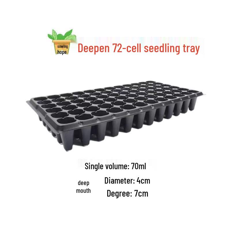 Thickened Multi-Hole Seedling Tray for Strawberries and Vegetables