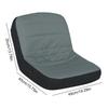 Mower Seat Cover Waterproof Lawn Tractor Seat Cover UV Resistant Riding Mower Seat Protector Cushion for 10-14 Inches High Seats