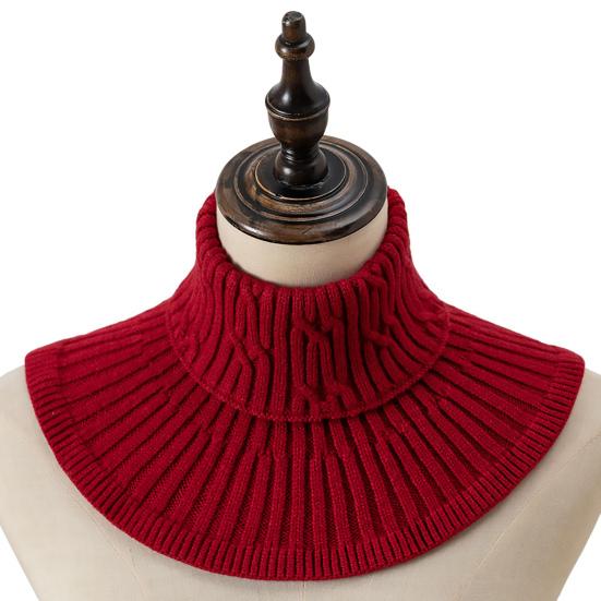 Fake Collar Scarf Quick-Drying Thickened Warm Fake Collar Scarf Winter Decorative Warm Neckwear Layering