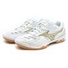 Mizuno Wavefang Pro Durable Slip-Resistant Low-Top Training Shoes Unisex Training Shoes White Platinum 71GA210050